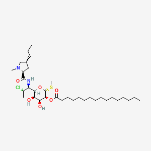 molecular formula C34H63ClN2O6S B1258079 Clindamycin palmitate CAS No. 36688-78-5