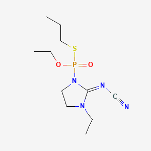 molecular formula C11H21N4O2PS B1258118 Imicyafos CAS No. 140163-89-9