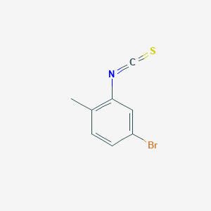 molecular formula C8H6BrNS B12581204 4-Bromo-2-isothiocyanato-1-methylbenzene CAS No. 597545-18-1