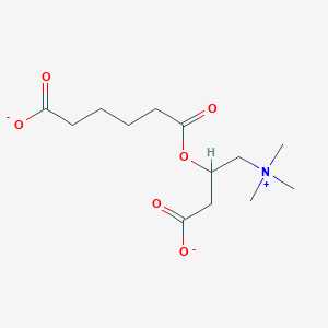 O-adipoylcarnitine(1-)