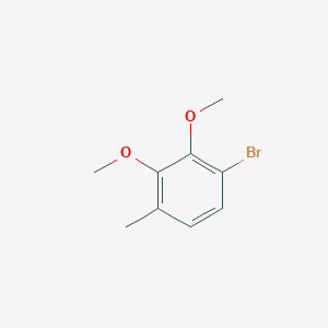 molecular formula C9H11BrO2 B12581355 1-Bromo-2,3-dimethoxy-4-methylbenzene CAS No. 201471-78-5