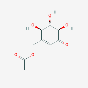 molecular formula C9H12O6 B1258150 Rel-Gabosin G 