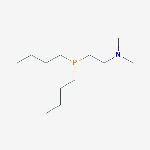 molecular formula C12H28NP B12581543 Ethanamine, 2-(dibutylphosphino)-N,N-dimethyl- CAS No. 451486-75-2