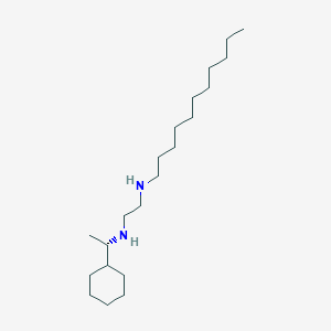 molecular formula C21H44N2 B12581549 N~1~-[(1S)-1-Cyclohexylethyl]-N~2~-undecylethane-1,2-diamine CAS No. 627522-45-6