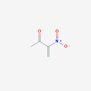 molecular formula C4H5NO3 B12581578 3-Nitrobut-3-en-2-one CAS No. 286402-79-7