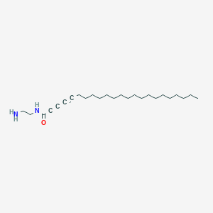 molecular formula C25H44N2O B12581688 N-(2-Aminoethyl)tricosa-2,4-diynamide CAS No. 601473-47-6