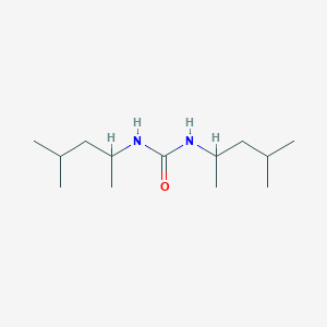 molecular formula C13H28N2O B12581702 Urea, N,N'-bis(1,3-dimethylbutyl)- CAS No. 601495-12-9