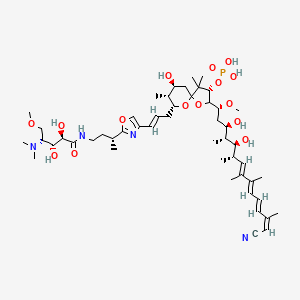 molecular formula C50H81N4O15P B1258173 calyculin A 