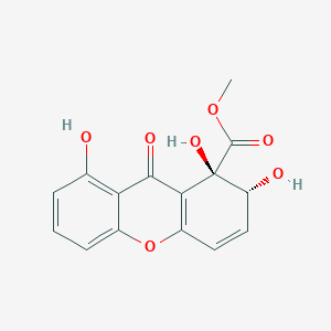 molecular formula C15H12O7 B1258177 Globosuxanthone A 