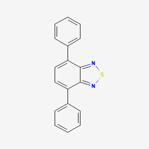 molecular formula C18H12N2S B12581777 4,7-Diphenyl-2,1,3-benzothiadiazole CAS No. 287976-96-9