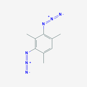 molecular formula C9H10N6 B12581812 2,4-Diazido-1,3,5-trimethylbenzene CAS No. 646054-88-8