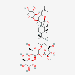 molecular formula C52H84O22 B1258185 Bacopasaponin F 