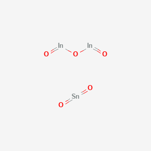 molecular formula InOSn B1258186 Indium Tin Oxide CAS No. 71243-84-0