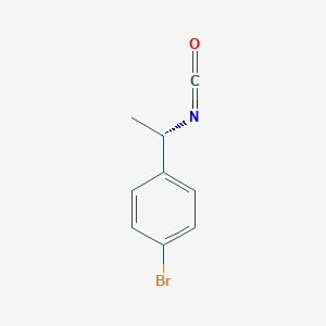 molecular formula C9H8BrNO B125819 (S)-(-)-1-(4-Bromophenyl)ethyl isocyanate CAS No. 149552-52-3