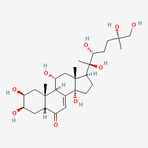 (25R)-11alpha,20,26-trihydroxyecdysone