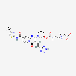 molecular formula C31H39N11O6S B1258196 D13-9001 