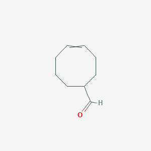molecular formula C9H14O B012582 4-Cyclooctene-1-carboxaldehyde CAS No. 19835-69-9