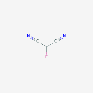 molecular formula C3HFN2 B1258204 Fluoromalononitrile 