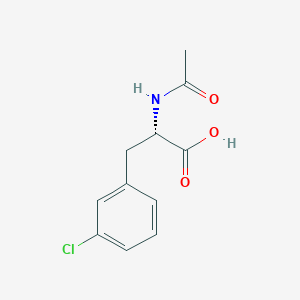 molecular formula C11H12ClNO3 B12582116 N-Acetyl-3-chloro-L-phenylalanine CAS No. 197087-51-7