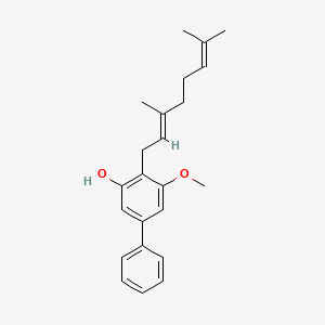 3-Hydroxy-4-geranyl-5-methoxybiphenyl