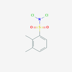 molecular formula C8H9Cl2NO2S B12582243 N,N-Dichloro-2,3-dimethylbenzenesulfonamide CAS No. 610770-33-7