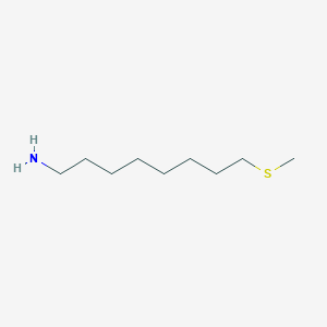 molecular formula C9H21NS B1258237 8-(Methylthio)octylamine CAS No. 98958-45-3
