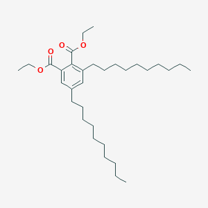 molecular formula C32H54O4 B12582522 Diethyl 3,5-didecylbenzene-1,2-dicarboxylate CAS No. 637766-29-1