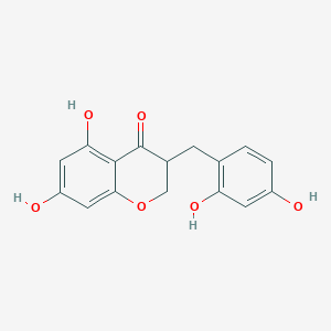 molecular formula C16H14O6 B1258257 Disporopsin 