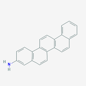 molecular formula C22H15N B12582593 Picen-3-amine CAS No. 646059-98-5