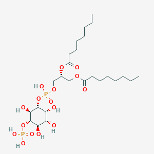 1,2-Dioctanoyl-sn-glycero-3-phospho-(1'-myo-inositol-5'-phosphate)