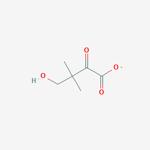 4-Hydroxy-3,3-dimethyl-2-oxobutanoate