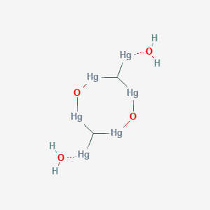 molecular formula C2H6Hg6O4 B1258289 Mercuroform CAS No. 34421-68-6