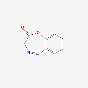 molecular formula C9H7NO2 B12583019 1,4-Benzoxazepin-2(3H)-one CAS No. 342617-25-8