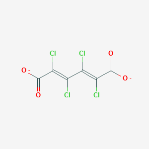 Tetrachloromuconate(2-)
