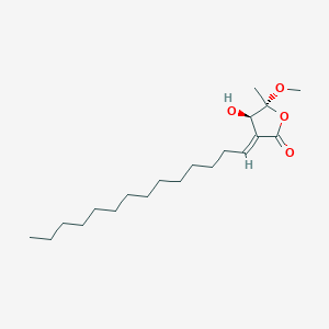 molecular formula C20H36O4 B1258305 Subamolide B 