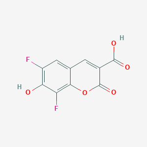 molecular formula C10H4F2O5 B1258310 Pacific blue CAS No. 215868-31-8