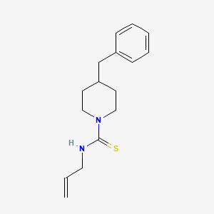 4-(phenylmethyl)-N-prop-2-enyl-1-piperidinecarbothioamide