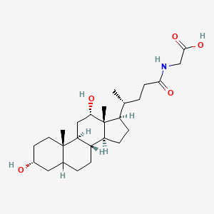 N-(3alpha,12alpha-Dihydroxy-24-oxocholane-24-yl)glycine