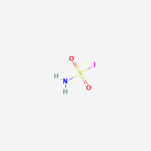 B1258341 Sulfamyl iodide CAS No. 102479-80-1