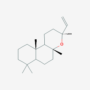 molecular formula C20H34O B1258344 Ent-13-epi-manoyl oxide 
