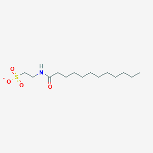 N-dodecanoyltaurine(1-)
