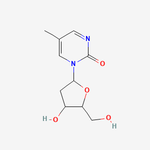 1-[4-Hydroxy-5-(hydroxymethyl)oxolan-2-yl]-5-methylpyrimidin-2-one