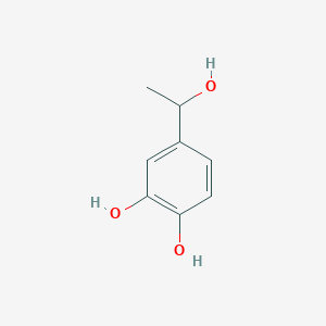 molecular formula C8H10O3 B1258380 4-(1-Hydroxyethyl)benzene-1,2-diol CAS No. 37491-94-4