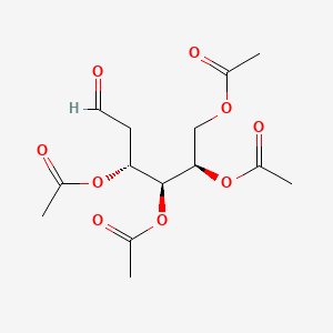 molecular formula C14H20O9 B1258402 D-Arabino-Hexose, 2-deoxy-, 3,4,5,6-tetraacetate 