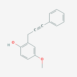 4-Methoxy-2-(3-phenyl-2-propynyl)phenol