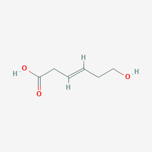 6-Hydroxyhex-3-enoic acid