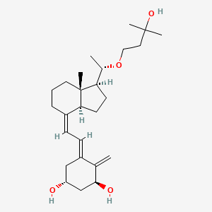 molecular formula C26H42O4 B1258418 Maxacalcitol 