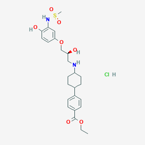 molecular formula C25H35ClN2O7S B1258426 Unii-HR5458W684 CAS No. 433212-21-6