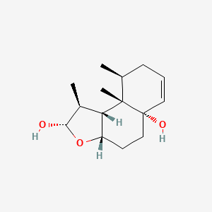 molecular formula C15H24O3 B1258427 Elongatol E 