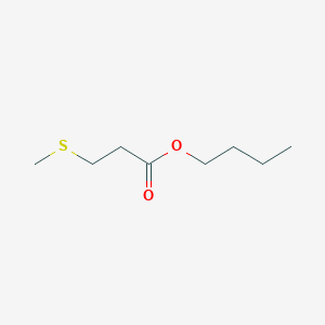 molecular formula C8H16O2S B1258430 Butyl 3-(methylthio)propanoate 